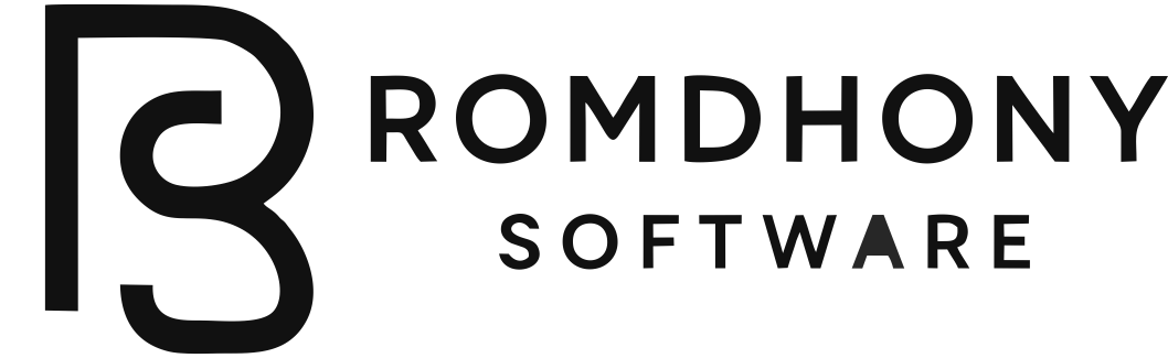 Romdhony Software Logo